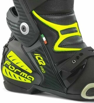 Topánky Forma Boots Ice Pro Black/Yellow Fluo 43 Topánky - 2