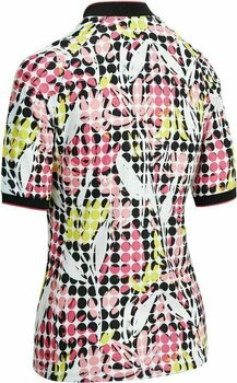 Polo trøje Callaway Abstract Printed Floral Womens Polo Shirt Caviar S - 2