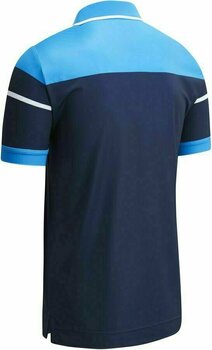 Poloshirt Callaway Shoulder & Chest Block Mens Polo Shirt Dress Blue XL - 2