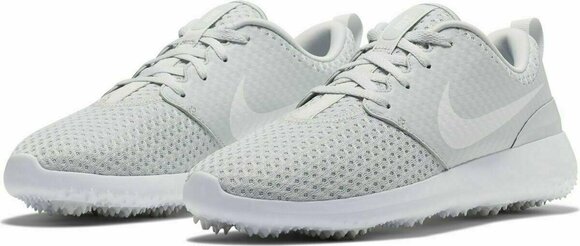 Ženski čevlji za golf Nike Roshe G Pure Platinum/Metallic White/White 37,5 - 3