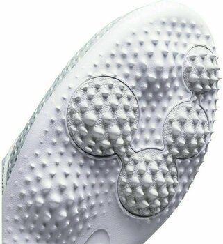 Ženski čevlji za golf Nike Roshe G Pure Platinum/Metallic White/White 37,5 - 7