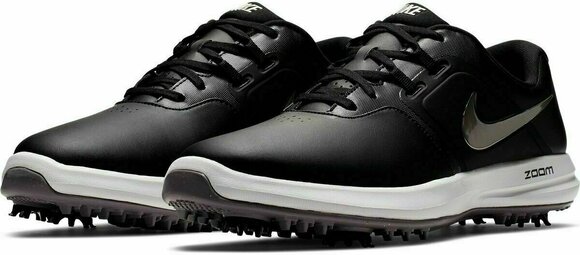 Férfi golfcipők Nike Air Zoom Victory Black/Metallic Pewter/Gunsmoke/Vast Grey 47,5 - 3