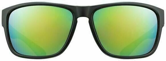 Lifestyle okulary UVEX LGL 36 CV Black Mat Green/Mirror Green Lifestyle okulary - 2