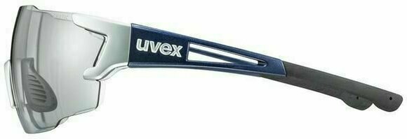 Óculos de ciclismo UVEX Sportstyle 804 V Silver Blue Metallic - 4
