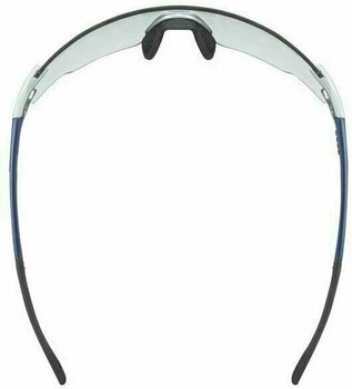 Gafas de ciclismo UVEX Sportstyle 804 V Silver Blue Metallic - 5