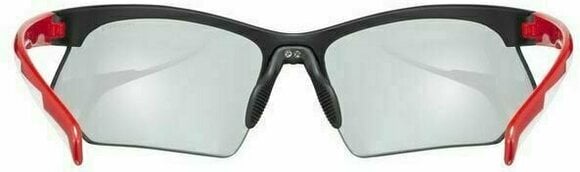 Cyklistické brýle UVEX Sportstyle 802 V Black/Red/White/Smoke Cyklistické brýle - 3