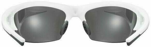 Cycling Glasses UVEX Blaze lll White Black/Mirror Silver Cycling Glasses - 3