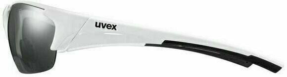 Fietsbril UVEX Blaze lll White Black/Mirror Silver Fietsbril - 4