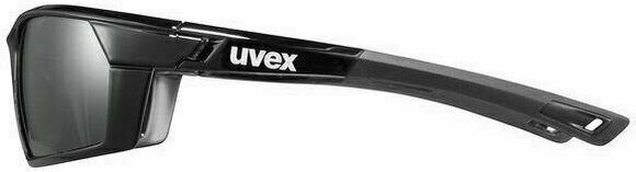 Okulary rowerowe UVEX Sportstyle 225 Black Polarized - 4