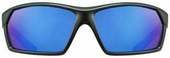 Cycling Glasses UVEX Sportstyle 225 Black Blue Mat Polarized - 2
