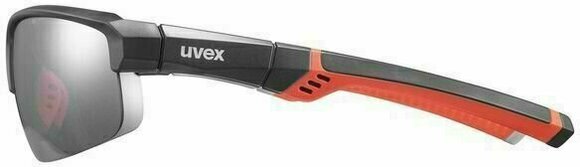 Fietsbril UVEX Sportstyle 226 Grey Red Mat/Mirror Silver Fietsbril - 4
