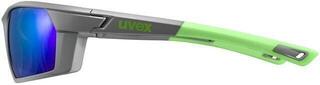 Cycling Glasses UVEX Sportstyle 225 Grey/Green Mat/Mirror Green Cycling Glasses - 3