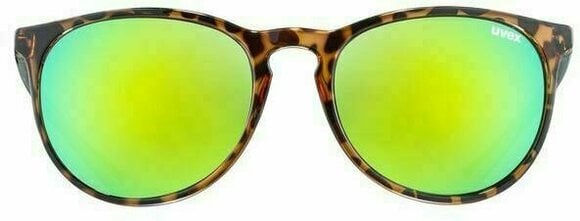 Lifestyle okulary UVEX LGL 43 Havanna Black/Mirror Green Lifestyle okulary - 2