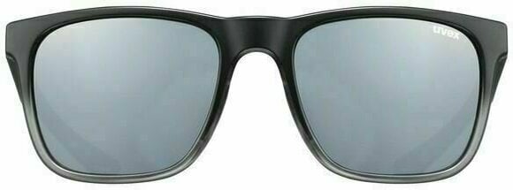 Életmód szemüveg UVEX LGL 42 Black Transparent/Silver Életmód szemüveg - 2