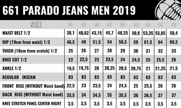 Motoristične jeans hlače Trilobite 661 Parado Level 2 Slim Dirty Blue 42 Motoristične jeans hlače - 10