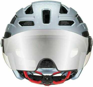 Bike Helmet UVEX Finale Visor Silver Matt 52-57 Bike Helmet - 2