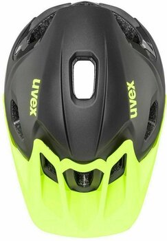 Cyklistická helma UVEX Quatro Integrale Black/Lime Matt 56-61 Cyklistická helma - 4