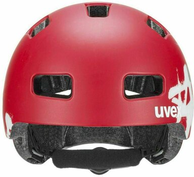 Kid Bike Helmet UVEX HLMT 4 CC Red Matt Graffiti 51-55 Kid Bike Helmet - 2