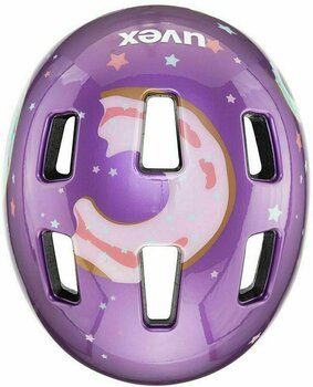 Kid Bike Helmet UVEX HLMT 4 Purple Donut 51-55 Kid Bike Helmet - 4