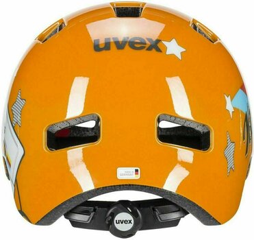 Dziecięcy kask rowerowy UVEX HLMT 4 Orange Tape 55-58 Dziecięcy kask rowerowy - 3