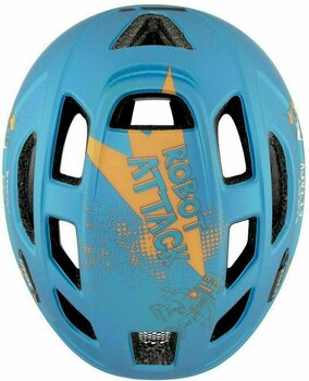 Kid Bike Helmet UVEX Finale Junior CC Petrol Robot Matt 51-55 Kid Bike Helmet - 4