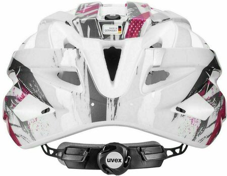 Dětská cyklistická helma UVEX Air Wing White/Pink/Grey 52-57 Dětská cyklistická helma - 3