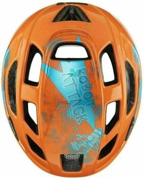 Kid Bike Helmet UVEX Finale Junior Orange Robot 51-55 Kid Bike Helmet - 4