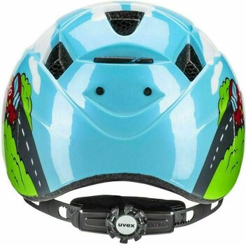 Dětská cyklistická helma UVEX Kid 2 Modrá 46-52 Dětská cyklistická helma - 3