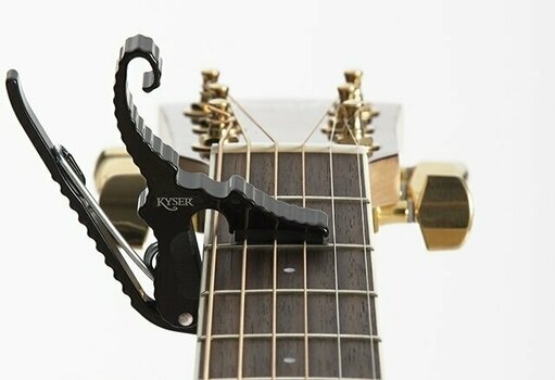 Kapodaster pre gitaru s kovovými strunami Kyser KG3BA Short-Cut Partial - 2