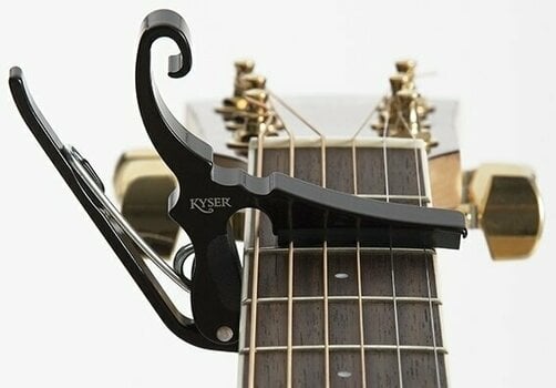 Kapodaster pre gitaru s kovovými strunami Kyser KGDBA Drop D Partial - 2