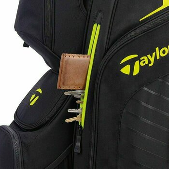 Golf torba Cart Bag TaylorMade Cart Lite Black/Neon Lime Golf torba Cart Bag - 5