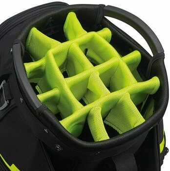 Чантa за голф TaylorMade Cart Lite Black/Neon Lime Чантa за голф - 6
