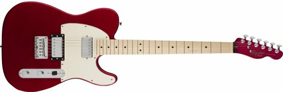 Electric guitar Fender Squier Contemporary Telecaster HH Dark Metallic Red - 2