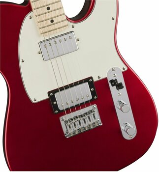 Electric guitar Fender Squier Contemporary Telecaster HH Dark Metallic Red - 5