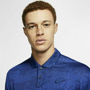 Koszulka Polo Nike Dri-Fit Vapor Camo Jacquard Mens Polo Shirt Blue Void/Deep Royal Blue/Blue Void M - 6
