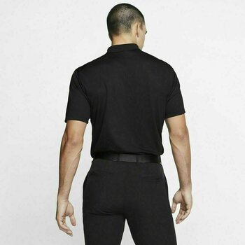 Camisa pólo Nike Dri-Fit Victory Solid Black/White L - 4