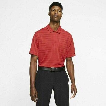 Πουκάμισα Πόλο Nike TW Dri-Fit Novelty Mens Polo Shirt Gym Red/Black/Black Oxidized S - 3
