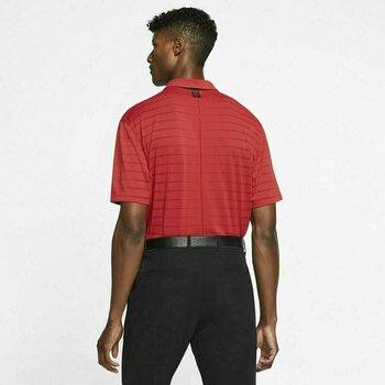 Camiseta polo Nike TW Dri-Fit Novelty Mens Polo Shirt Gym Red/Black/Black Oxidized S - 4