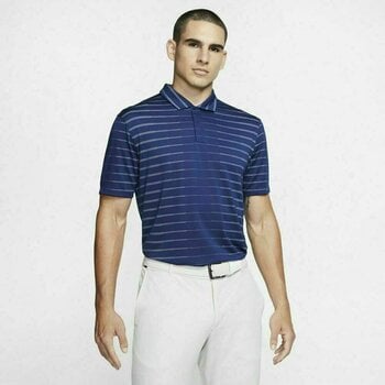Polo Shirt Nike TW Dri-Fit Novelty Blue Void/White/Black Oxidized XL - 2