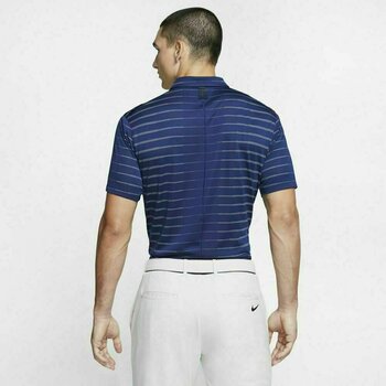 Polo-Shirt Nike TW Dri-Fit Novelty Blue Void/White/Black Oxidized XL - 3