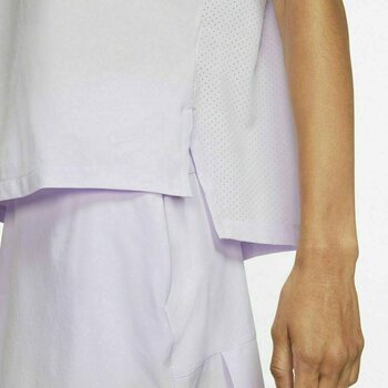 Rövid ujjú póló Nike Flex ACE Womens Polo Shirt Barely Grape/Barely Grape XL - 8