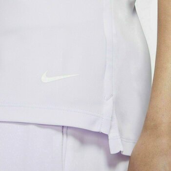 Camiseta polo Nike Dri-Fit Victory Solid Womens Polo Shirt Barely Grape/White/White M - 7
