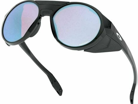 Udendørs solbriller Oakley Clifden 944002 Polished Black/Prizm Sapphire Udendørs solbriller - 5