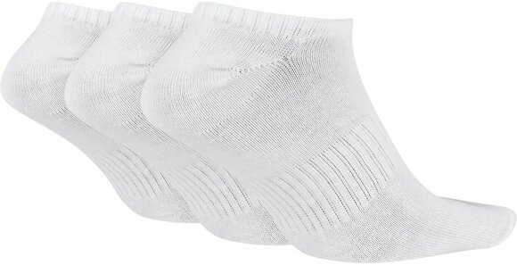 Chaussettes Nike Everyday Lightweight Training No-Show Socks Chaussettes White/Black M - 2