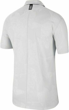 Camisa pólo Nike TW Dri-Fit Camo Jacquard Mens Polo Shirt White/Black S - 2