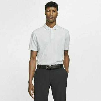 Polo trøje Nike TW Dri-Fit Camo Jacquard Mens Polo Shirt White/Black S - 3
