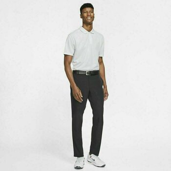 Chemise polo Nike TW Dri-Fit Camo Jacquard Mens Polo Shirt White/Black S - 5