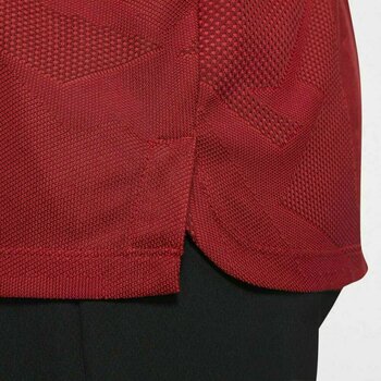 Polo trøje Nike TW Dri-Fit Camo Jacquard Mens Polo Shirt Gym Red/Black S - 10