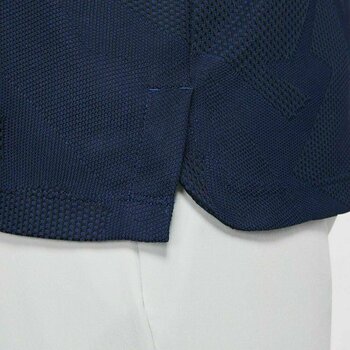 Polo trøje Nike TW Dri-Fit Camo Jacquard Mens Polo Shirt Blue Void/Black M - 9
