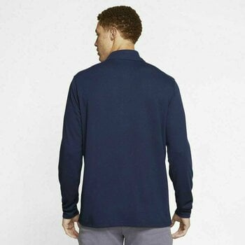 Pulover s kapuco/Pulover Nike Dri-Fit Victory Half Zip Mens Sweater College Navy/College Navy/White L - 4